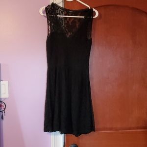 Forever 21 black lace dress